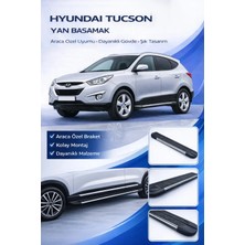 Ack Dizayn Hyundai Tucson 2011-2015 Araca Özel Üretim Yan Basamak Alüminyum A+