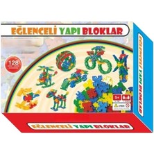 Epilons Mey Ithalat® TK-EYM128 Eğlenceli̇ Yapi Bloklari-Zkc