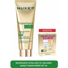 Nuxe Nuxuriance Ultra Spf 30 Leke ve Yaşlanma Karşıtı Yüz Bakım Kremi - Hediye Bakım Kiti