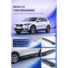 Ack Dizayn Bmw X1 2016-2022 Araca Özel Yan Basamak Alüminyum A+