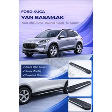 Ack Dizayn Ford Kuga 2019+ Araca Özel Yan Basamak Alüminyum A+