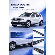 Ack Dizayn Dacia Duster 2010-2017 Araca Özel Üretim Yan Basamak Alüminyum A+