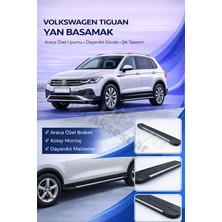 Ack Dizayn Volkswagen Tiguan 2021+ Araca Özel Yan Basamak Alüminyum A+