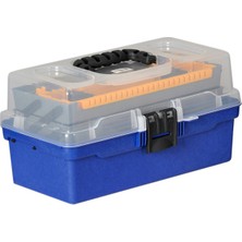 Savex 15" Şeffaf Balıkçı Takım Çantası Kod 141/Ş