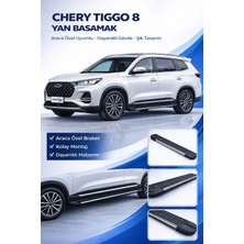 Ack Dizayn Chery Tiggo 8 Araca Özel Üretim Yan Basamak Alüminyum A+