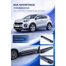 Ack Dizayn Kia Sportage 2016-2021 Araca Özel Üretim Yan Basamak Alüminyum A+