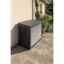 Liccia Klima Motoru/Dış Ünite Gizleme/Koruma Kafesi S 9000 BTU - 18000 BTU 98x50x70(H) Açılı Condor