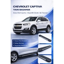 Ack Dizayn Chevrolet Captiva Araca Özel Üretim Yan Basamak Alüminyum A+