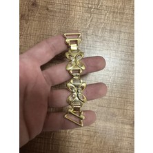 Gönülden Tasarım Altın Sarı Kemer Hırka Aksesuarı Kemer Tokası 10X2 cm