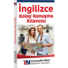 Limasollu Naci Öğretim Yayınları İngilizce Kolay Konuşma Kılavuzu, Pratik Günlük Diyaloglar Kitabı, Sık Kullanılan Cümleler Kelimeler
