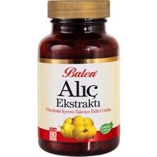 Balen Alıç Meyvesi Ekstraktı Kapsül 375 Mg 80 Adet Vitek İçeren Takviye Edici Gıda