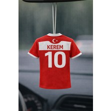 Çinili Sanat Kişiye Özel Taraftar Araç Aynası Süsü | Taraftar Ayraç Hediyeli