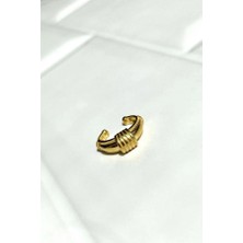 Spossy Silver Jewelry Düğüm Kıkırdak Küpe