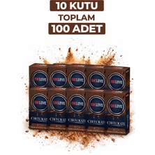 Epilons Oxlove Chocolate Aromalı Prezervatif 10'lu 10 Kutu