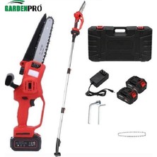 Gardenpro VST9C208 Lityum Akülü Uzatma Aparatlı Budama Testeresi