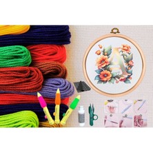 Epilons Punch Seti Nakış Seti Kasnaklı Kendin Yap Seti Seri 23