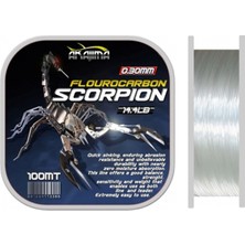Akajima Scorpion Fluorocarbon Misina 100 mt 0.26 mm