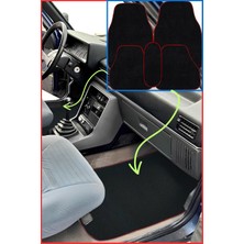 Ulus Tekstil Renault Broadway R9 / R11 Spring Fairway Flash 5 Parça Siyah Oto Halı Paspas Seti ‘’logosuz’’