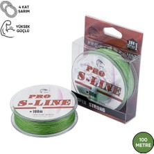 Cyrstal Ip Örgü Misina - 4 Kat - Pro S-Line - 100MT - 0.30MM - 18,16KG Çeker