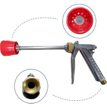 Gardenpro Tetikli Krom Ilaçlama Tabancası Uzun Tip