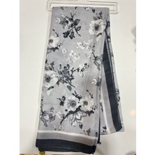 Nisa Çiçek Desenlişalgri-Siyah