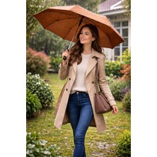 Twotwo Premium Otomatik Şemsiye-Dayanıklı Şemsiye – Güçlü Gövde, Rüzgara Dayanıklı Kılıflı-Katlanır Model 8 Telli