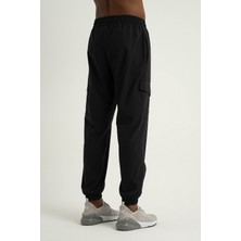 Airlife Verona Outdoor Zb Erkek Kapaklı Cep ve Lastik Paçalı Pantolon Siyah