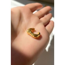 Spossy Silver Jewelry Kare Kıkırdak Küpe