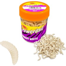 Berkway Silikon Kurt Balık Yemi - Kokulu - Maggot - Beyaz - Power Bait (9954)