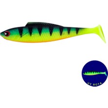 Silikon Balık - 4,5g 85MM - Fishack Predatorx - Uv Boyalı - Volt