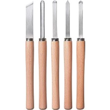 Epilons Mey Ithalat® Kwb 5 Parça Ahşap Torna Seti