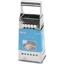 Sepetopia -8 Inç - 4gen  Metal Çelik Rende  Metal Saplı (5534)