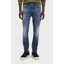 Hugo Pamuklu Esnek Kumaştan Slim Fit Dar Paça Jeans Erkek Kot Pantolon 50555182 413