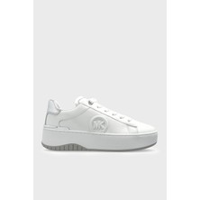 Michael Kors Hakiki Deri Logolu Sneaker Ayakkabı 43R6DTFS4L040 Bayan Ayakkabı 43R6DTFS4L 040