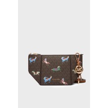 Michael Kors Desenli Ayarlanabilir ve Çıkarılabilir Askılı Çanta 32R6G9JC1U252 Bayan Çanta 32R6G9JC1U 252