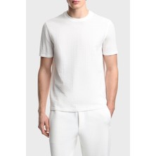 Emporio Armani Pamuklu Regular Fit Logolu Bisiklet Yaka T Shirt Erkek T Shirt EM004594 AF10762 F0185