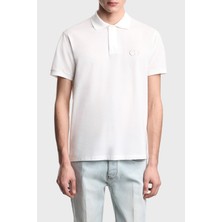 Emporio Armani Pamuklu Regular Fit Logolu Düğmeli Polo Erkek Polo EM004579 AF13742 U0003