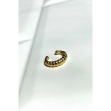 Spossy Silver Jewelry Zarif Kıkırdak Küpe