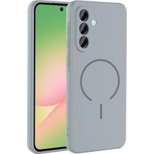 Samsung Galaxy A36 Uyumlu Kılıf M-Safe Şarj Özellikli Zore Meta Kapak