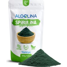 Algolina Spirulina Tozu 100 gr - BİTKİSEL PROTEİN KAYNAĞI