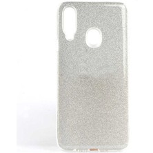 Samsung Galaxy A20S Uyumlu Kılıf Zore Shining Silikon