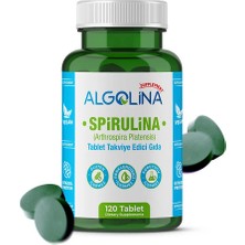 Algolina Spirulina 120 Tablet 525 Mg  PROTEİN KAYNAĞI - TAKVİYE EDİCİ GIDA