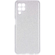 Samsung Galaxy M22 Uyumlu Kılıf Zore Shining Silikon