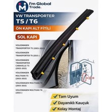 Im Global Vw Transporter T5 T6 Ön Kapı Alt Fitili Sol 7H0837565A Kapı Fitili Kapı Lastiği