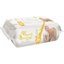 Sleepy Sensitive Islak Havlu 50 Yaprak 3 Adet Kokusuz Ürün Türkiye Menşeli