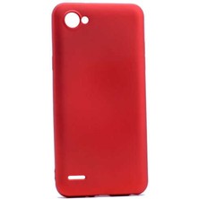 Lg Q6 Uyumlu Kılıf Zore Premier Silikon Kapak