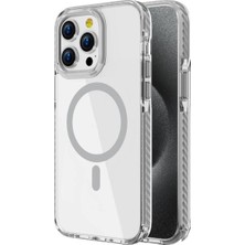 Apple iPhone 14 Pro Uyumlu Kılıf M-Safe Şarj Özellikli Airbagli Takılabilir Askı Aparatlı Zore Nana Kapak