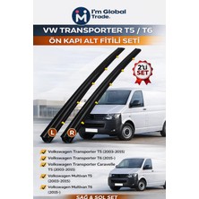 Im Global Vw Transporter T5 / T6 Ön Kapı Alt Fitili Seti (Sağ + Sol) – Kapı Yalıtım Fitili