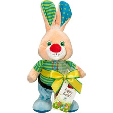 Favorina Happy Easter! Müzikli Hareket Eden Peluş Tavşan ve Sütlü Çikolatalar 82G
