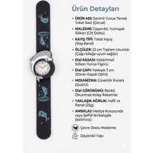 Viberia Çocuk Saati Sarı Yunus Figürlü Kız ve Erkek Çocuğuna Uygun Günlük Kullanım Hediyelik Kolu Saran Rahat Konforlu Kol Saati